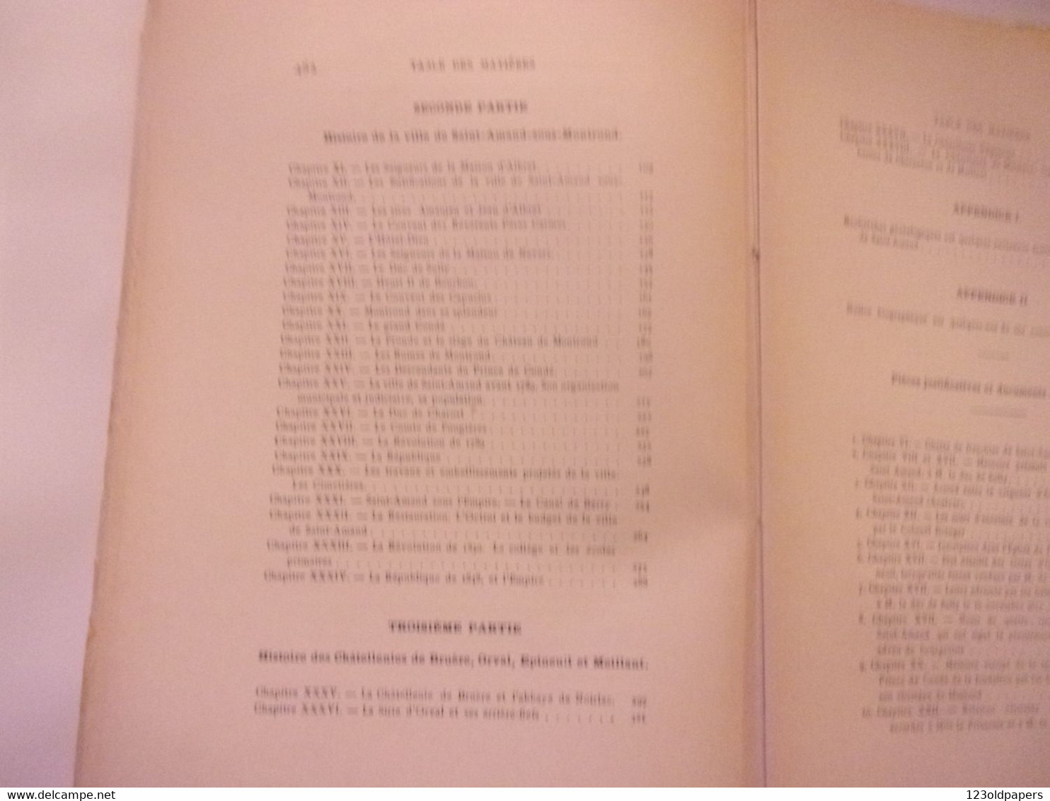 ♥️  BERRY 1895 Histoire des deux villes de Saint-Amand et du Château de Montrond. MALLARD  MONOGRAPHIE