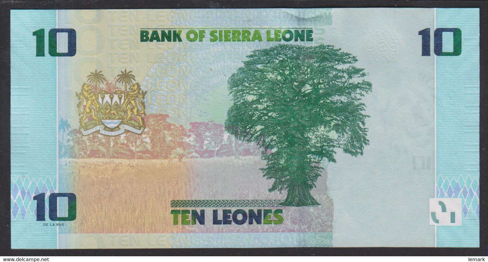 Sierra Leone 10 Leones 2022 P37 UNC - Sierra Leona