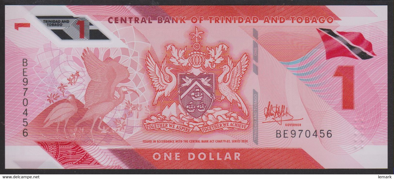 Trinidad&Tobago 1 Dollar 2020 P60 UNC - Trinidad & Tobago