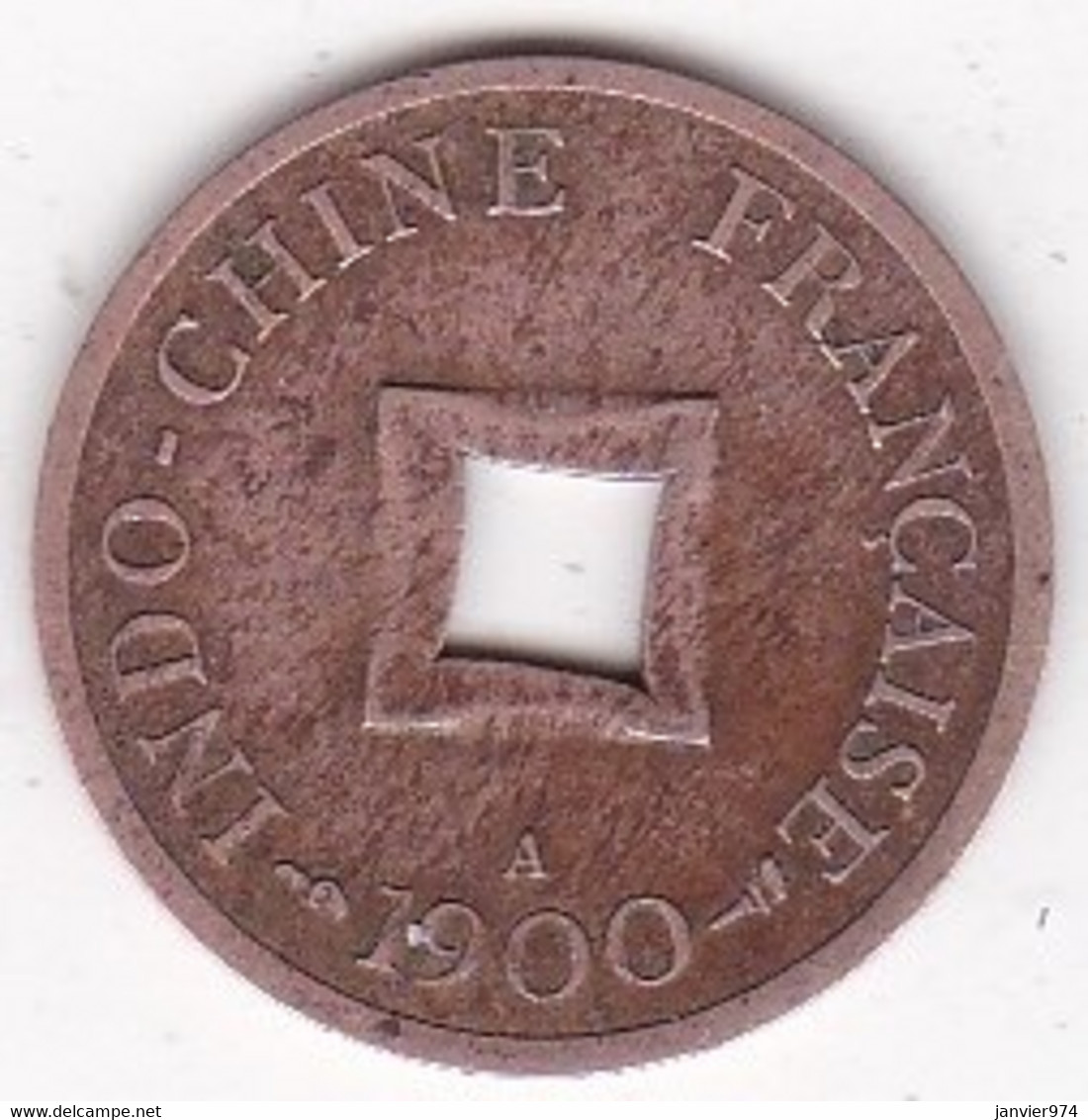 Indochine Française , Sapeque 1900 A Paris , En Bronze , Lec# 16 - Indochina Francesa