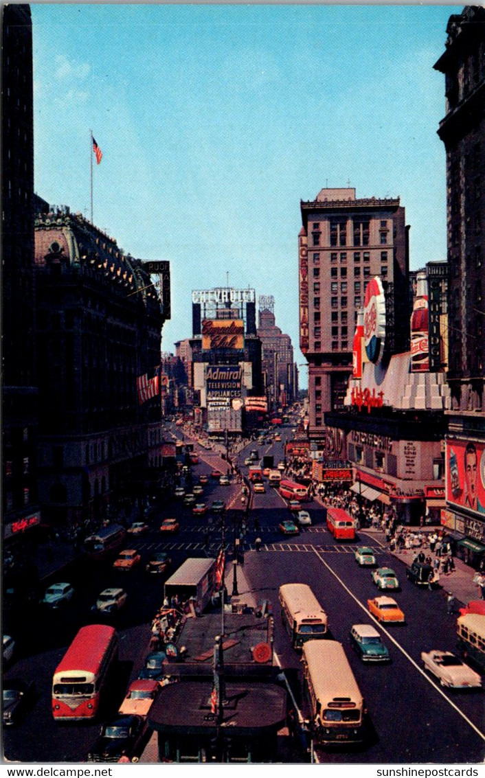 New York City Times Square "The Great White Way" - Time Square