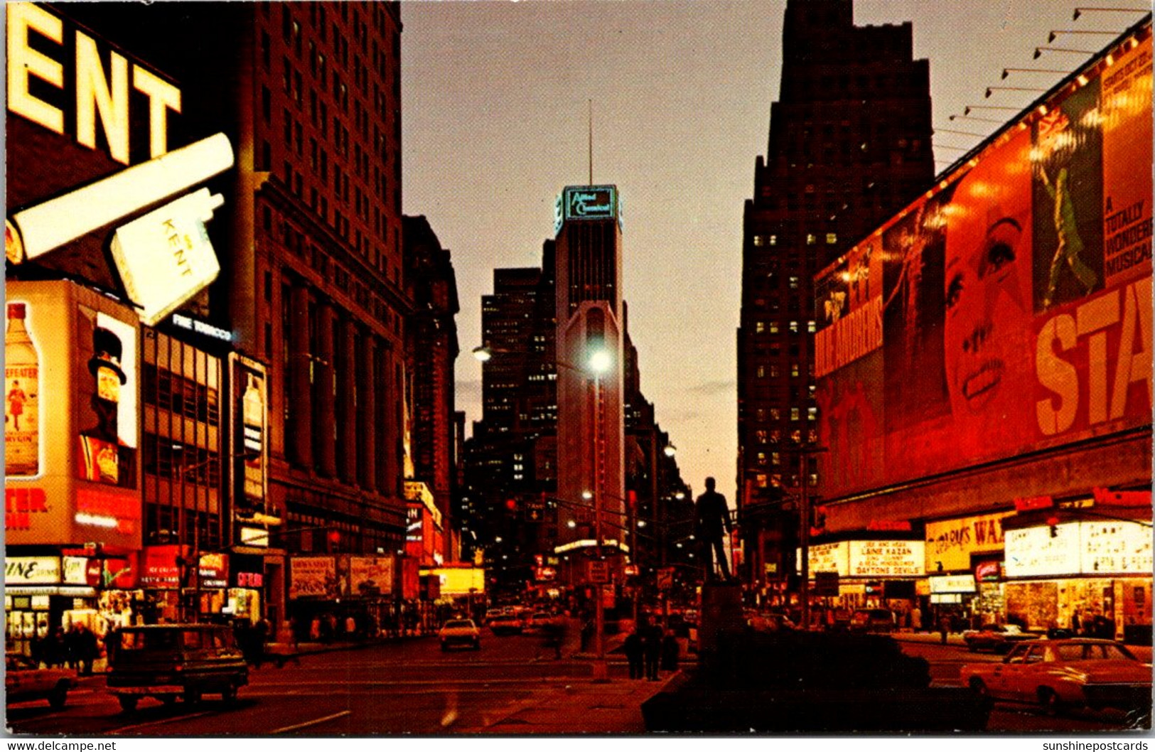 New York City Times Square "The Great White Way" At Night - Time Square