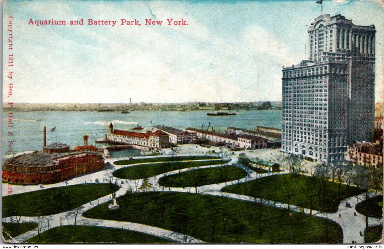 New York City Aquarium And Battery Park - Plaatsen & Squares