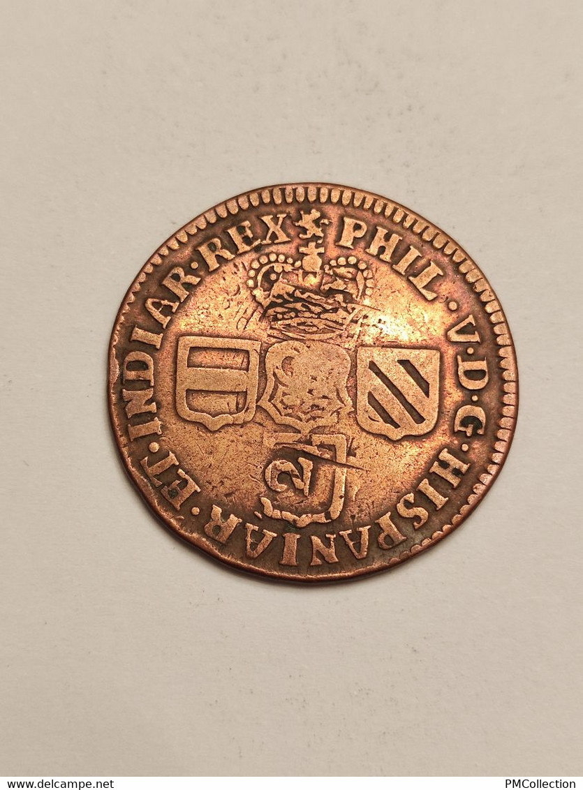 2 LIARD 1709 PHILIPPE V PAYS BAS ESPAGNOLS - Spanish Netherlands