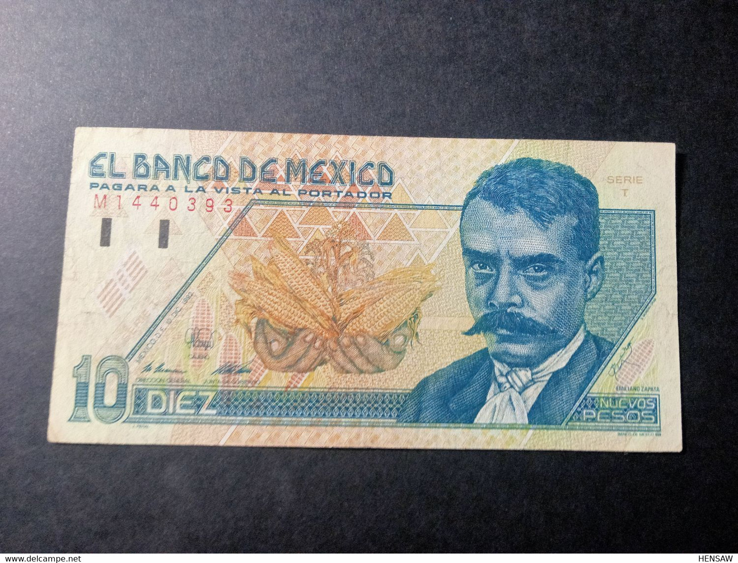 MEXICO 10 PESOS 1992 P 99 USADO USED - Mexico