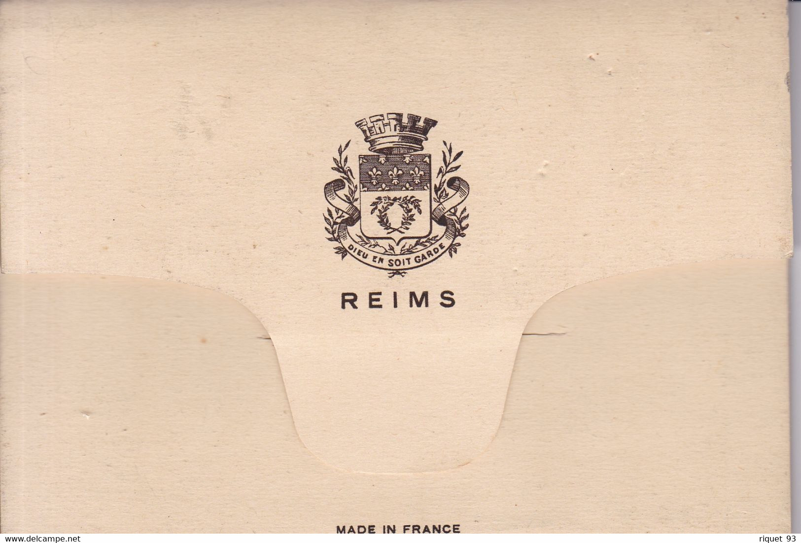 Pochette 18 vues -REIMS - Champagne POMMERY & GRENO