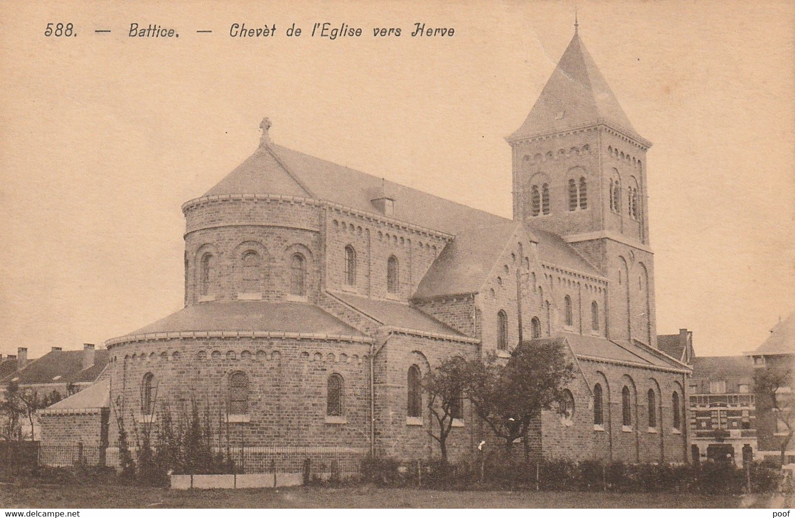 Battice : Chevèt De L'Eglise Vers Herve - Herve