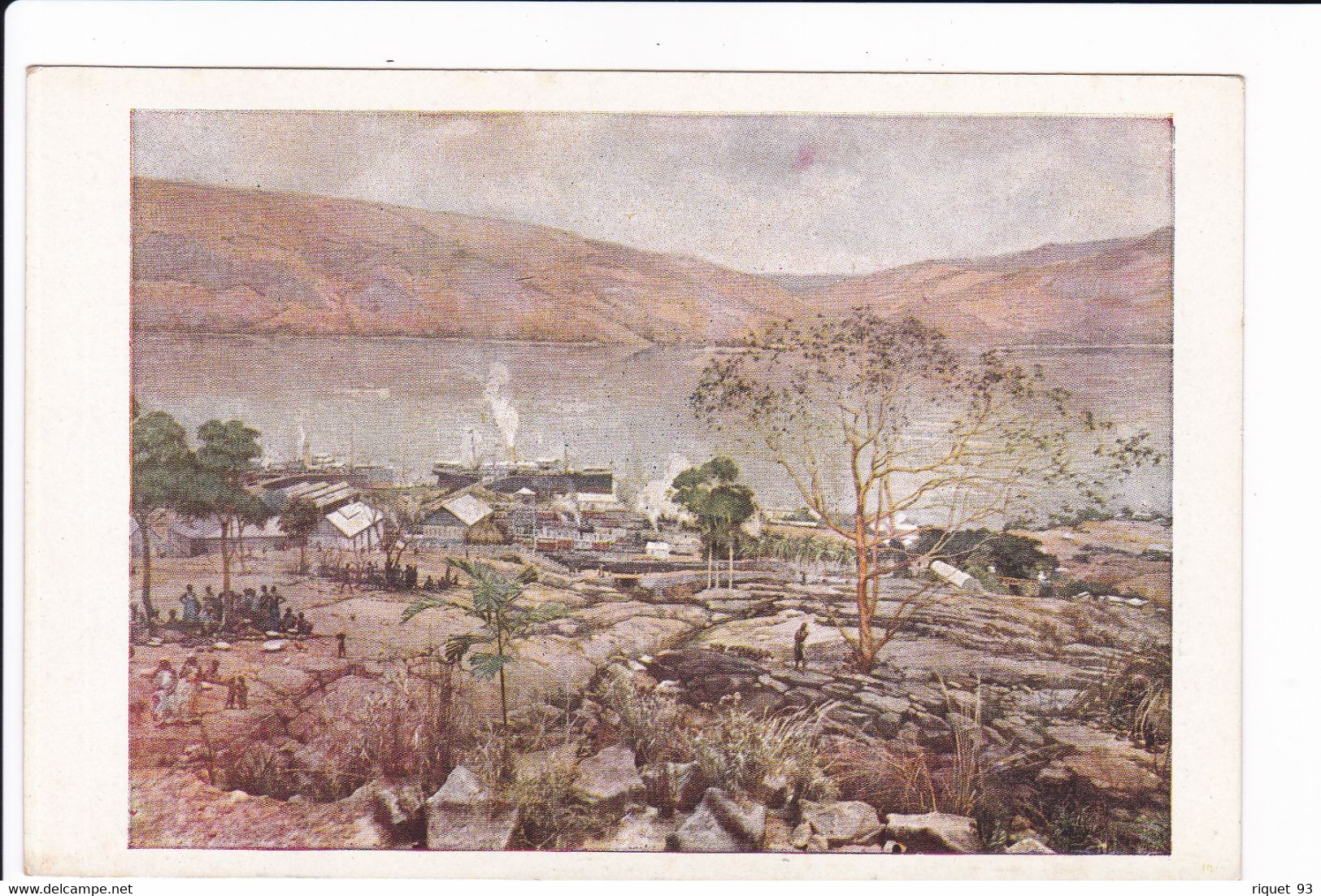 Lot 7 Cp-Panorama Du Congo(Matadi.Pic Combier Etc..) Paul MATHIEU Et Alfred BASTIEN - Paintings