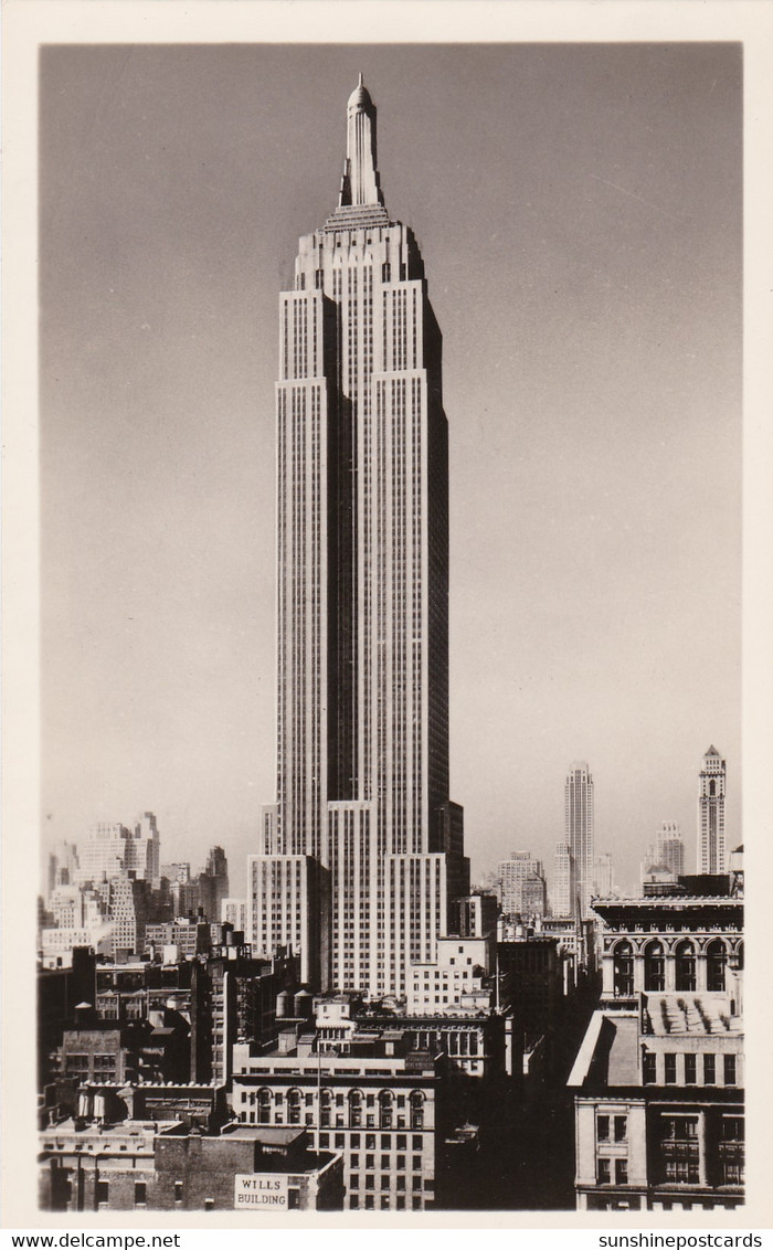 New York City The Empire State Building Real Photo - Empire State Building