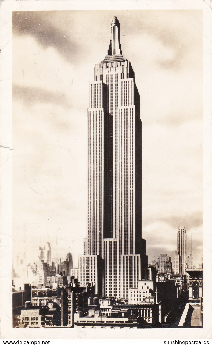 New York City The Empire State Building 1941 Real Photo - Empire State Building