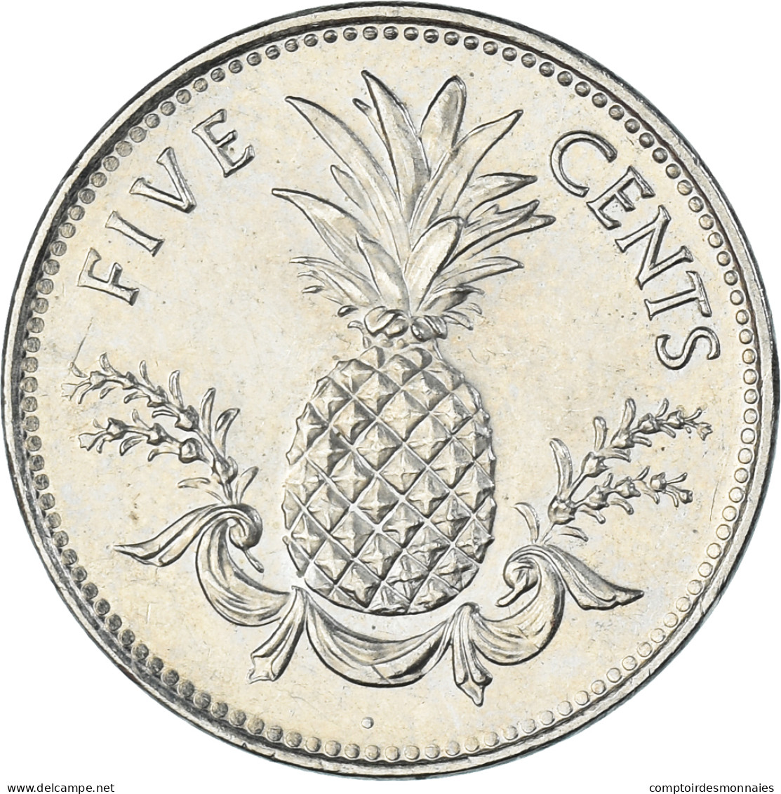 Monnaie, Bahamas, 5 Cents, 1998 - Bahamas