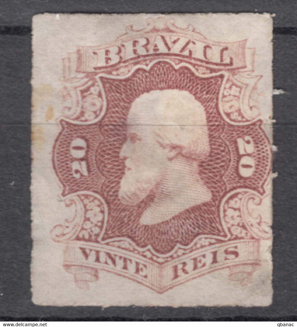 Brazil Brasil 1876 Mi#31 Mint Hinged - Used Stamps