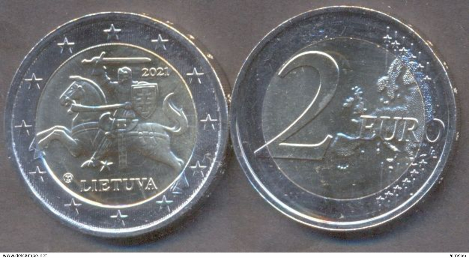 EuroCoins < Lithuania > 2 Euro 2021 UNC - Litauen