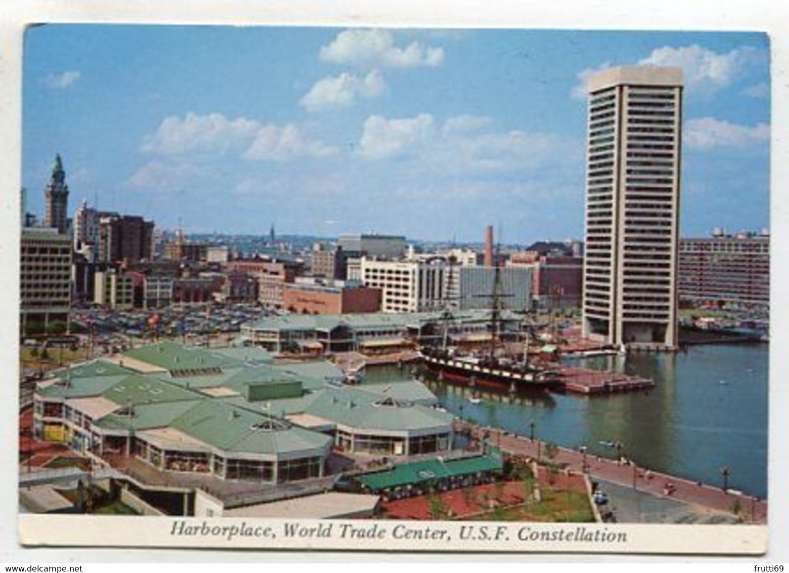 AK 114486 USA - Maryland - Baltimore - Harborplace World Trade Center - U.S.F. Constellation - Baltimore