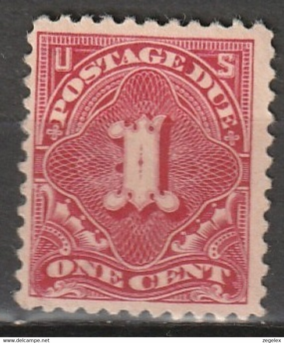 USA 1917 Postage Due 1 Cent. Not-used. Scott No. J61 - Franqueo