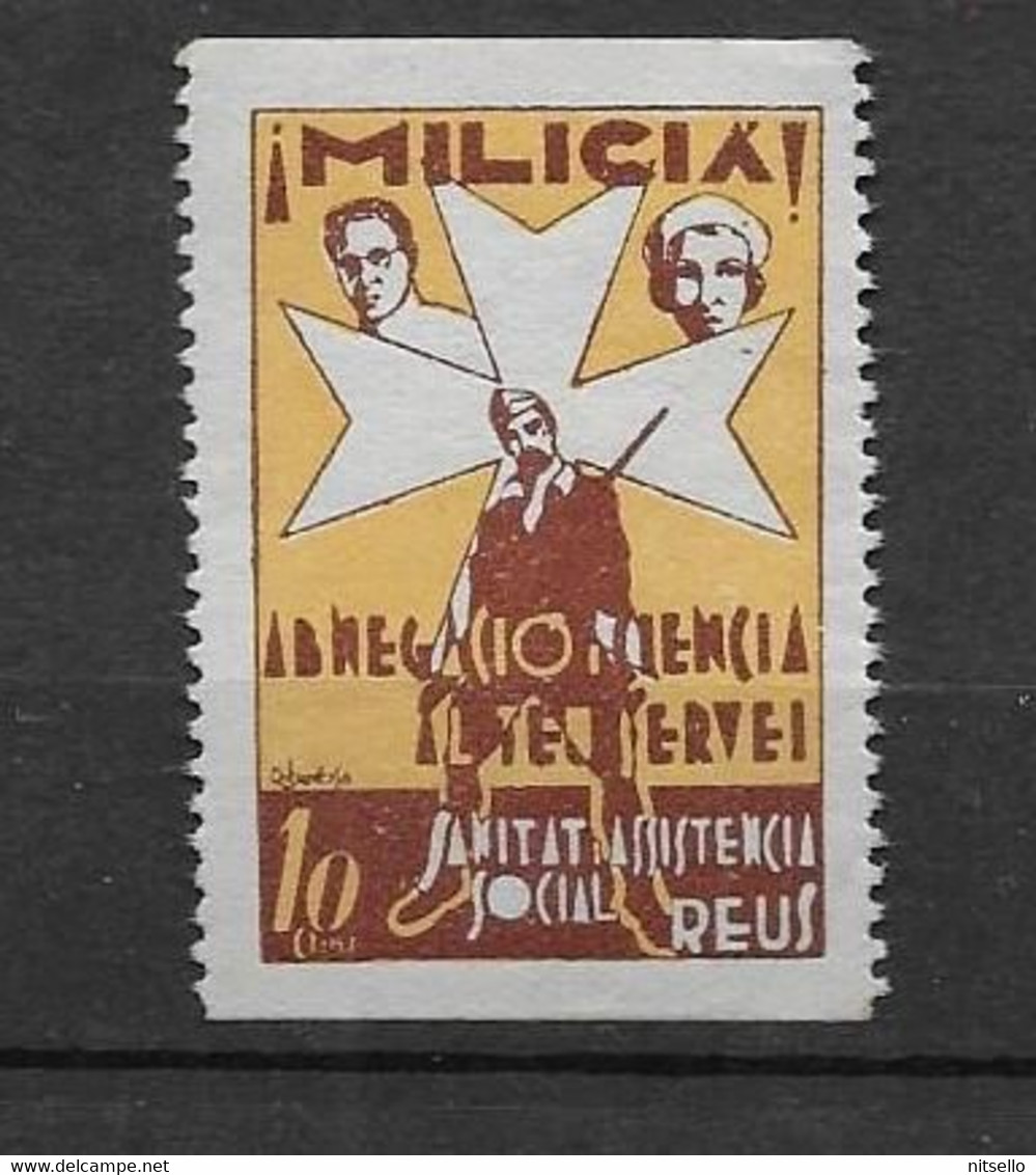 LOTE 2112C ///  (C100) GUERRA CIVIL - REUS **MNH - Republican Issues