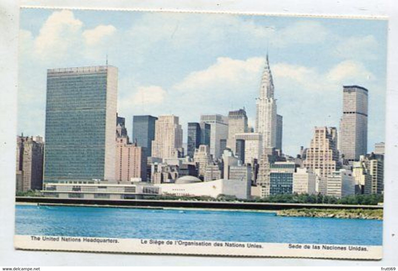 AK 114579 USA - New York City - The United Nations Headquarters - Panoramic Views