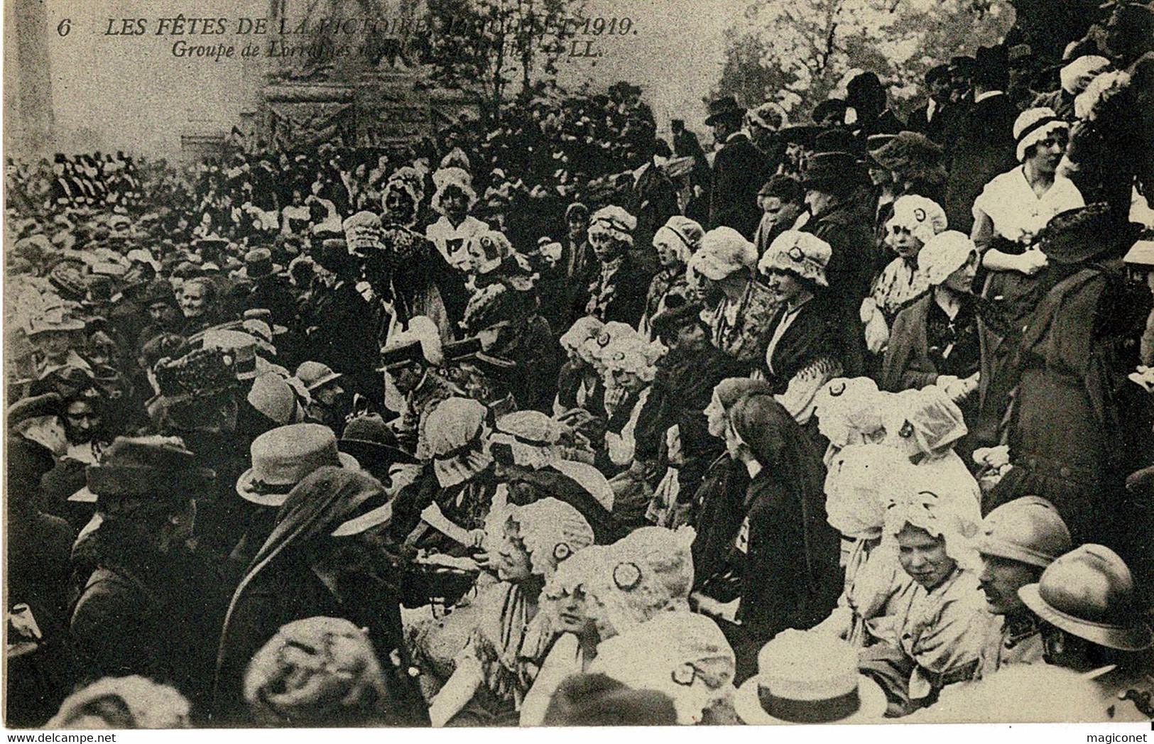 CPA - Les Fêtes De La Victoire 1919  - Groupes De Lorraines - Lorraine