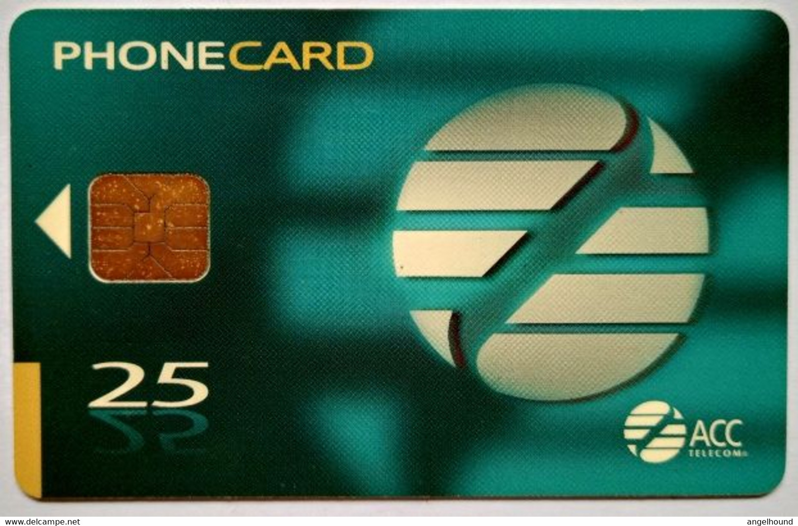 Uk ACC Phonecards 25 Units "  Blue Definitive ( Large Logo )  " - [ 8] Companies Issues