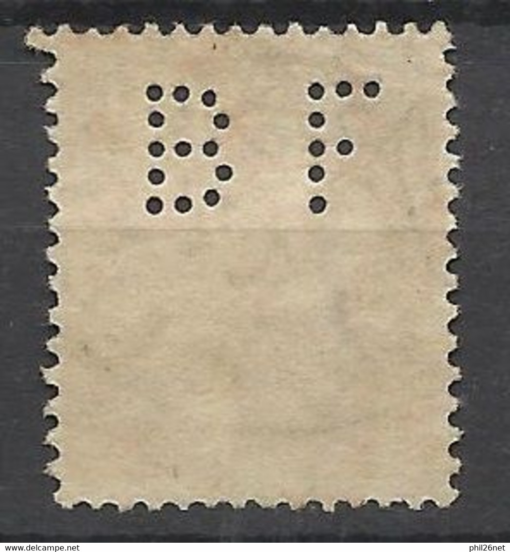 France   N° 124   Perforé BF          Oblitéré B/TB     Voir Scans  Soldes ! ! ! - Used Stamps