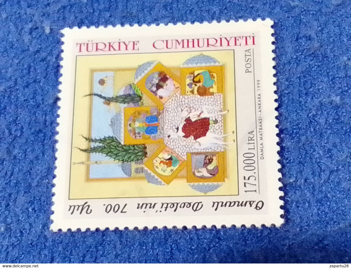 TÜRKEY--1990--2090-       175 00*TL    DAMGALI - Usados