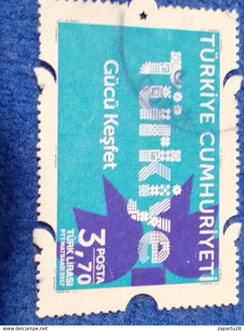 TÜRKEY--2000--2010-       3.70TL    DAMGALI - Used Stamps