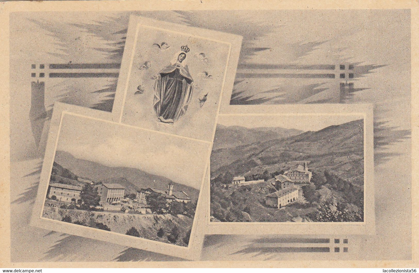 12265-SANTUARIO MONTI VALMALA-VALMALA(CUNEO)-1952-FP - Luoghi Santi