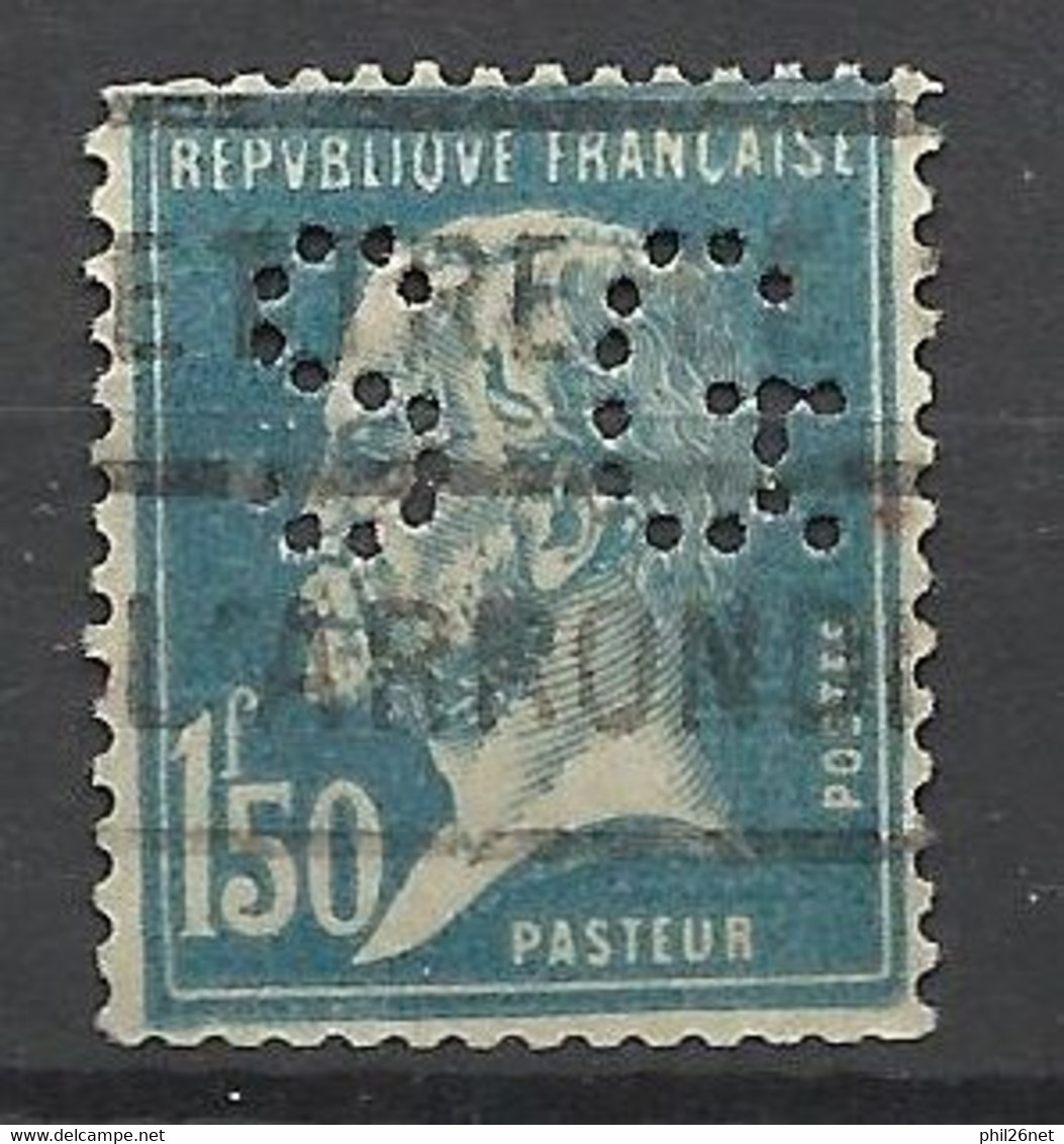 France   N° 181      Perforé  SG     Oblitéré      B/TB     Voir Scans  Soldes ! ! ! - Oblitérés