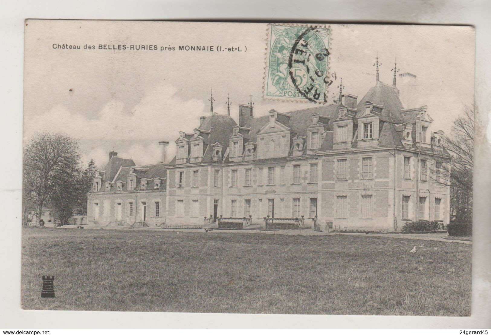 CPA MONNAIE (Indre Et Loire) - Château Des Belles Ruries - Monnaie