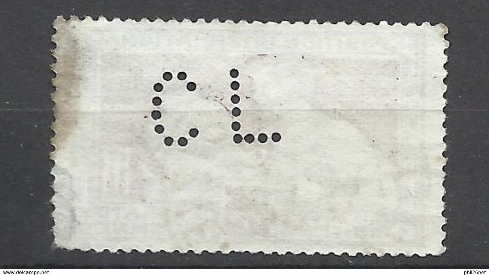 France         N° 212       Perforé CL          Oblitéré  AB/ B     Voir Scans  Soldes ! ! ! - Used Stamps