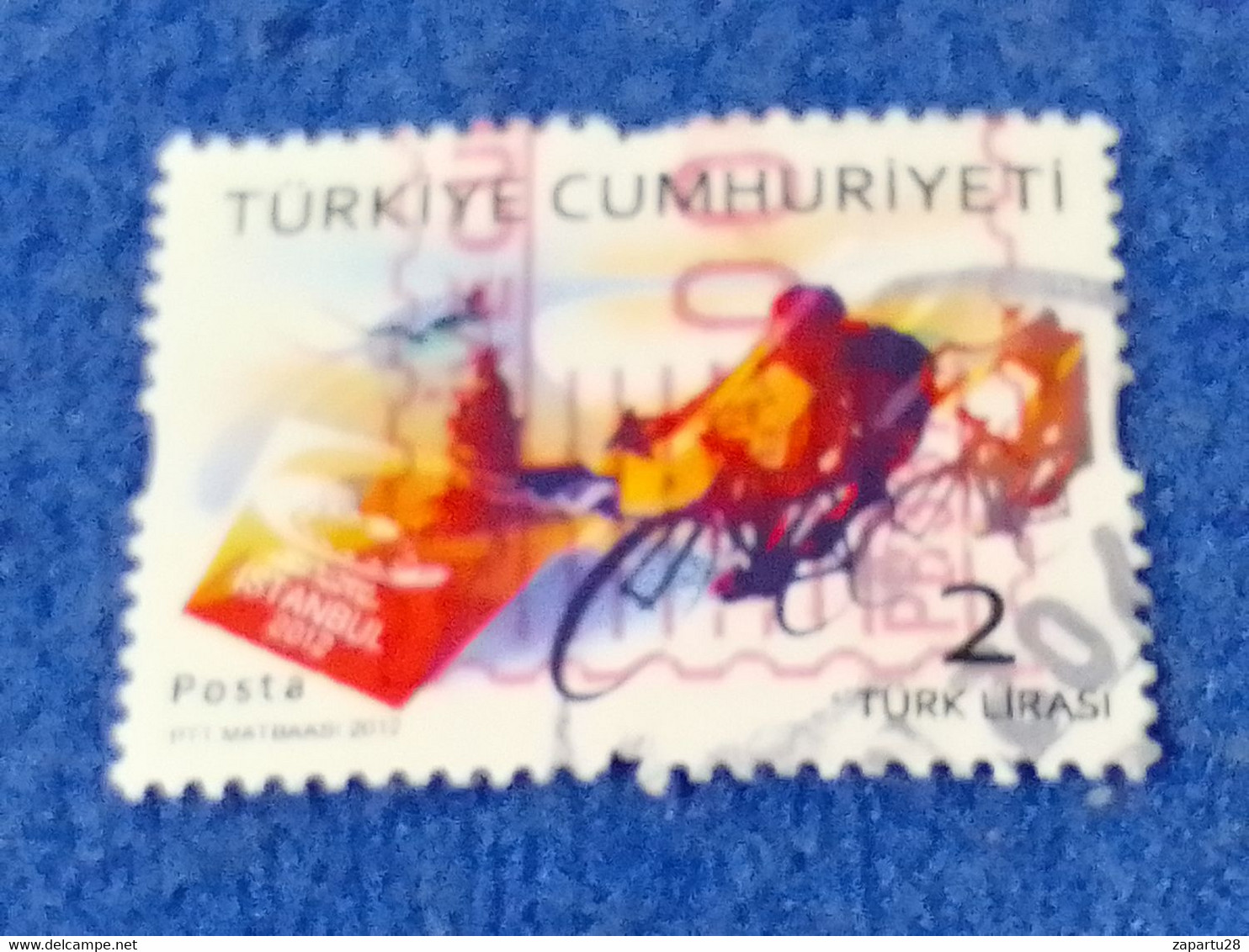 TÜRKEY--2010--2020-       2TL  DAMGALI - Used Stamps