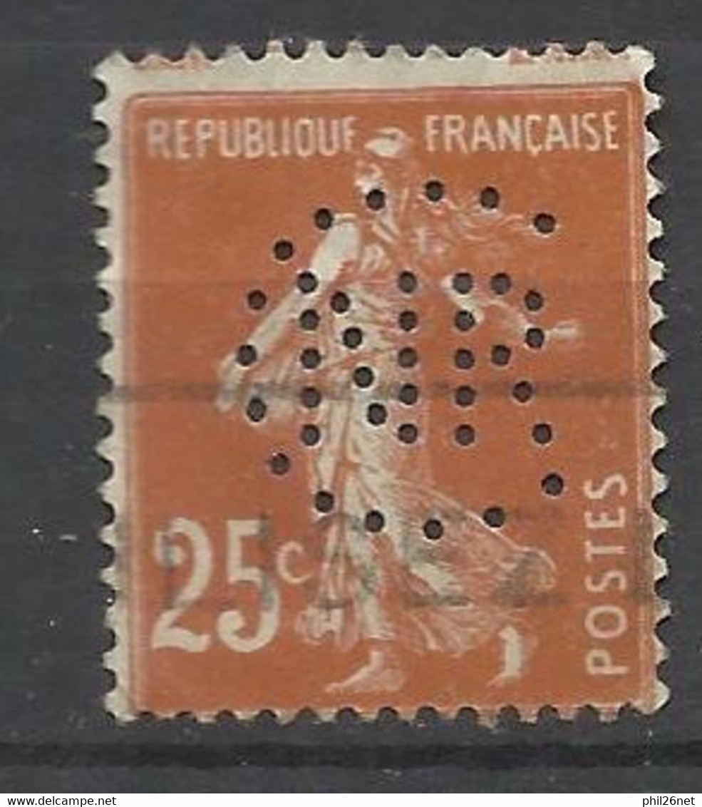 France         N° 235      Perforé CNR    R         Oblitéré  B/ TB     Voir Scans  Soldes ! ! ! - Used Stamps