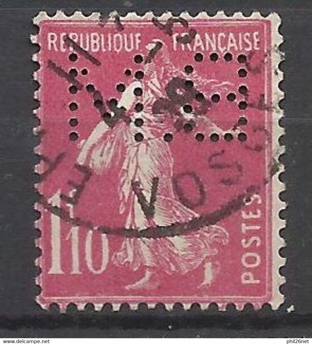 France         N° 238      Perforé B.M         Oblitéré  B/ TB     Voir Scans  Soldes ! ! ! - Used Stamps