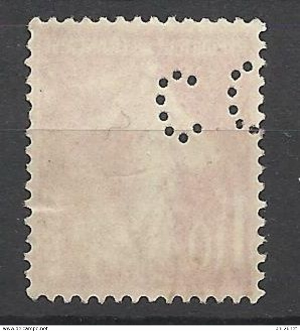 France         N° 238      Perforé  CC           Oblitéré  B/ TB     Voir Scans  Soldes ! ! ! - Used Stamps