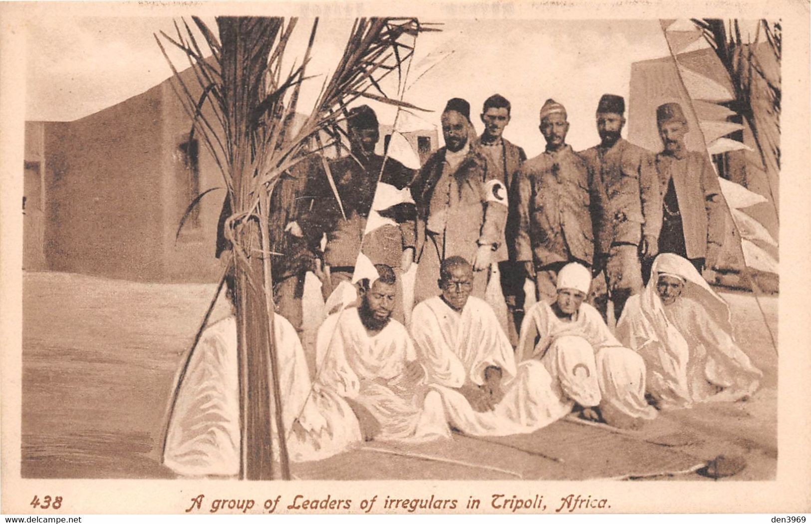 Afrique - LIBYE - Tripoli - A Group Of Leaders Of Irregulars - Libia