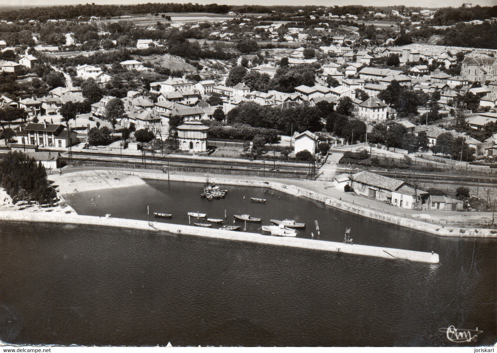 BOUCAU Vue Aérienne Le Port - Boucau