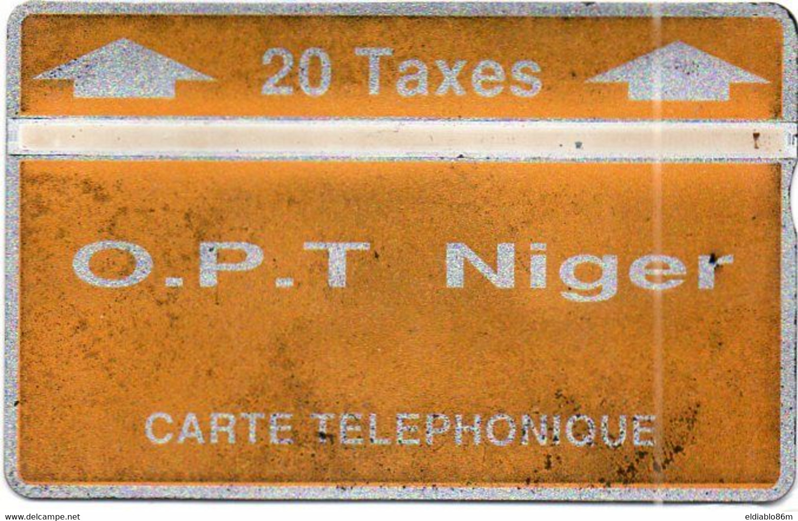 NIGER - L&G - O.P.T. 20 TAXES ORANGE - 208B -  AS IN PIC - Niger