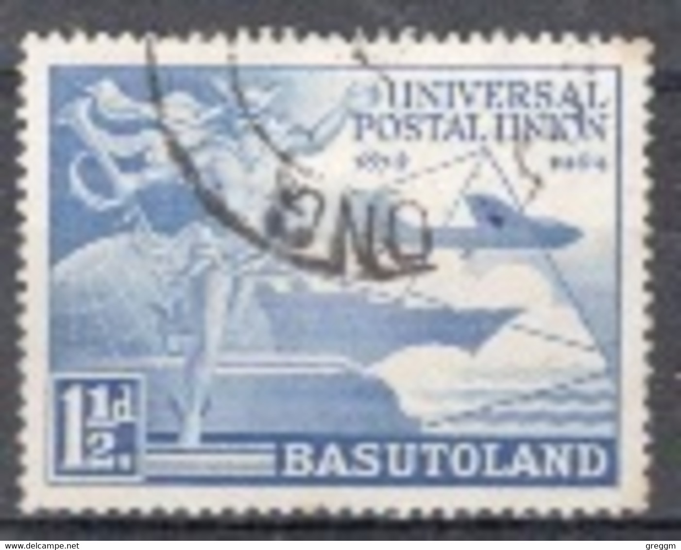 Basutoland 1949 Single 1½d Stamp From The UPU Set In Fine Used - 1965-1966 Gouvernement Autonome