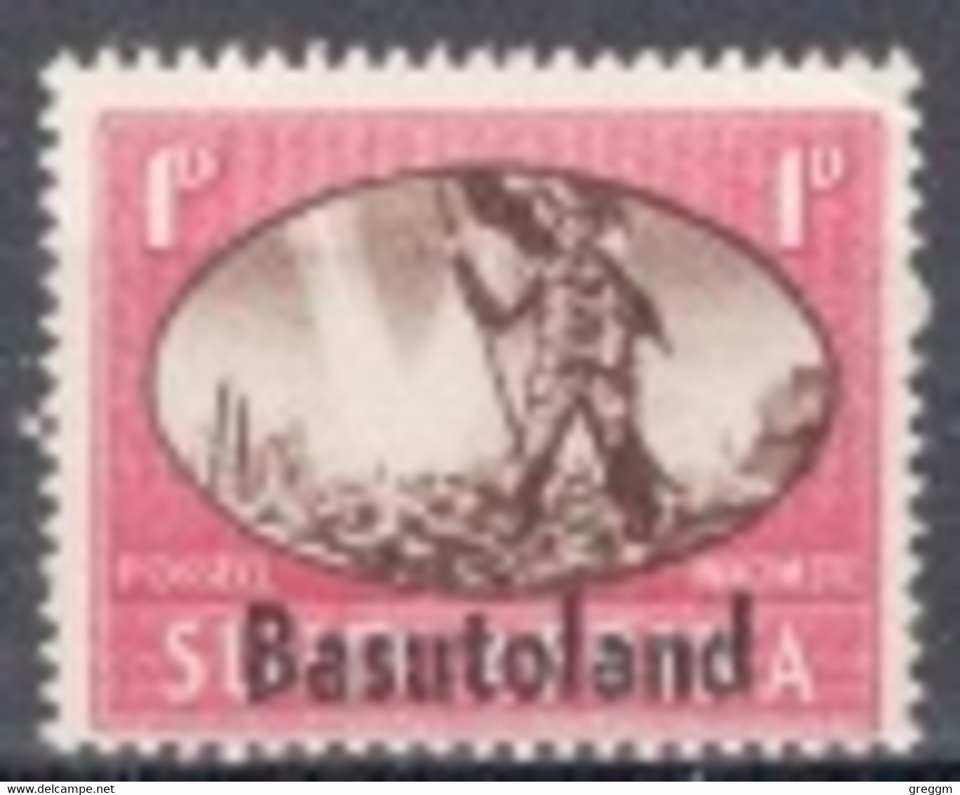 Basutoland 1946 Single 1d Stamp From The Victory Set In Mounted Mint - 1965-1966 Gouvernement Autonome