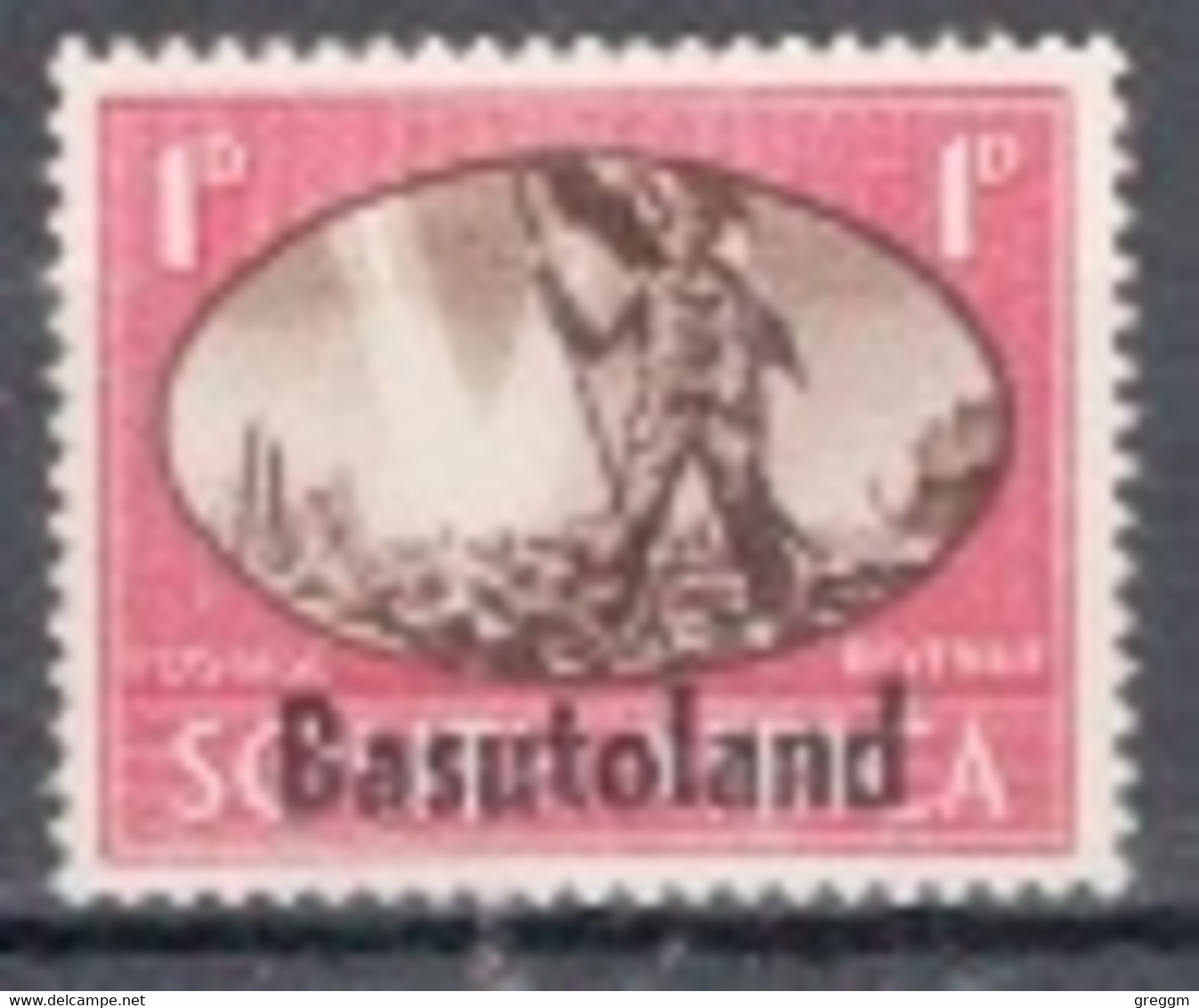 Basutoland 1946 Single 1d Stamp From The Victory Set In Mounted Mint - 1965-1966 Gouvernement Autonome