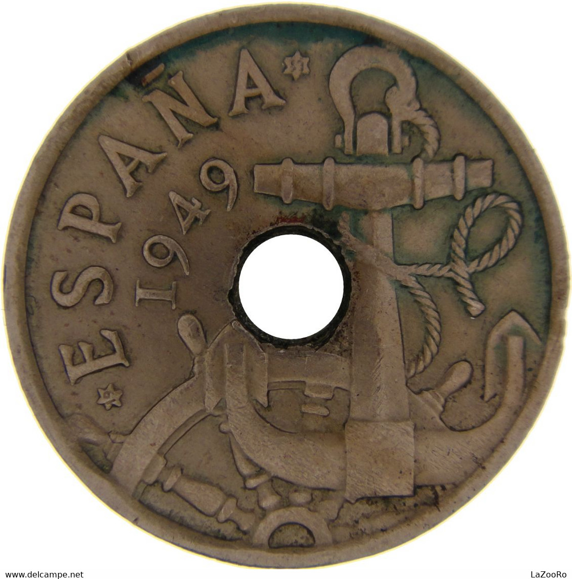 LaZooRo: Spain 50 Centimos 1953 XF / UNC - 50 Centimos