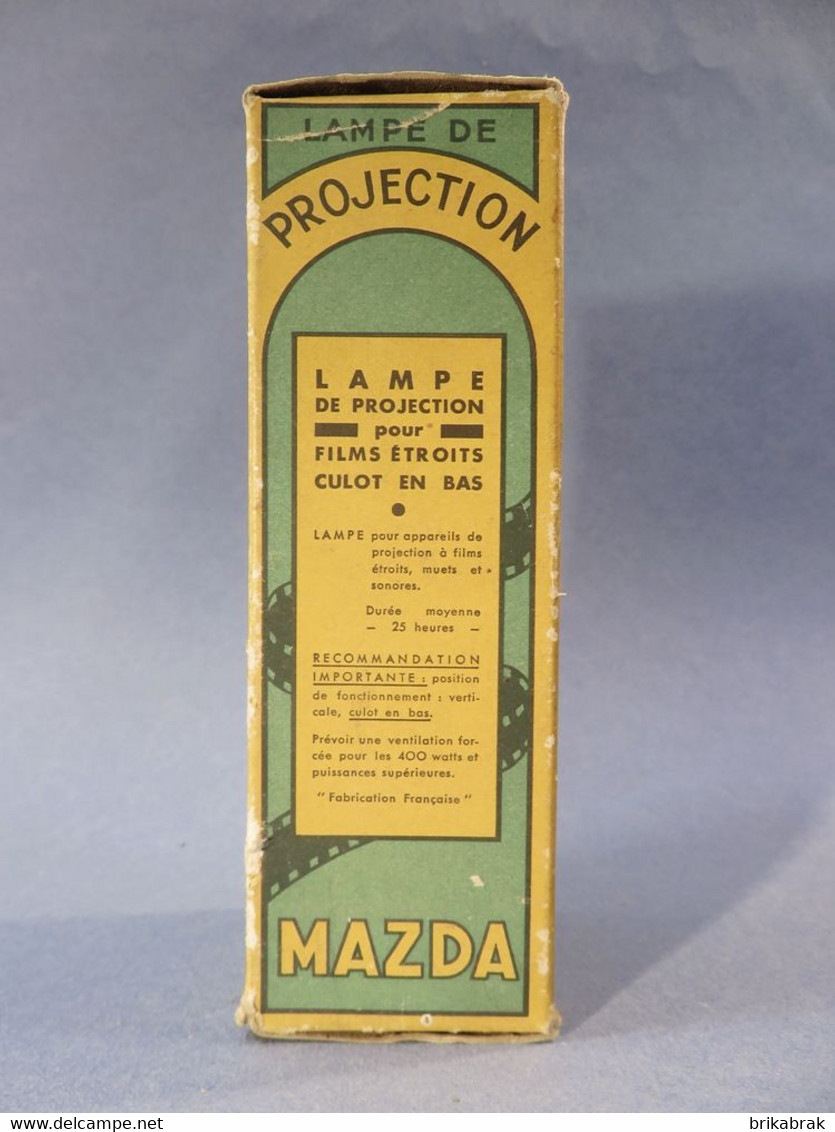 + LAMPE PROJECTEUR MAZDA + Projection Cinéma Film - Proiettori