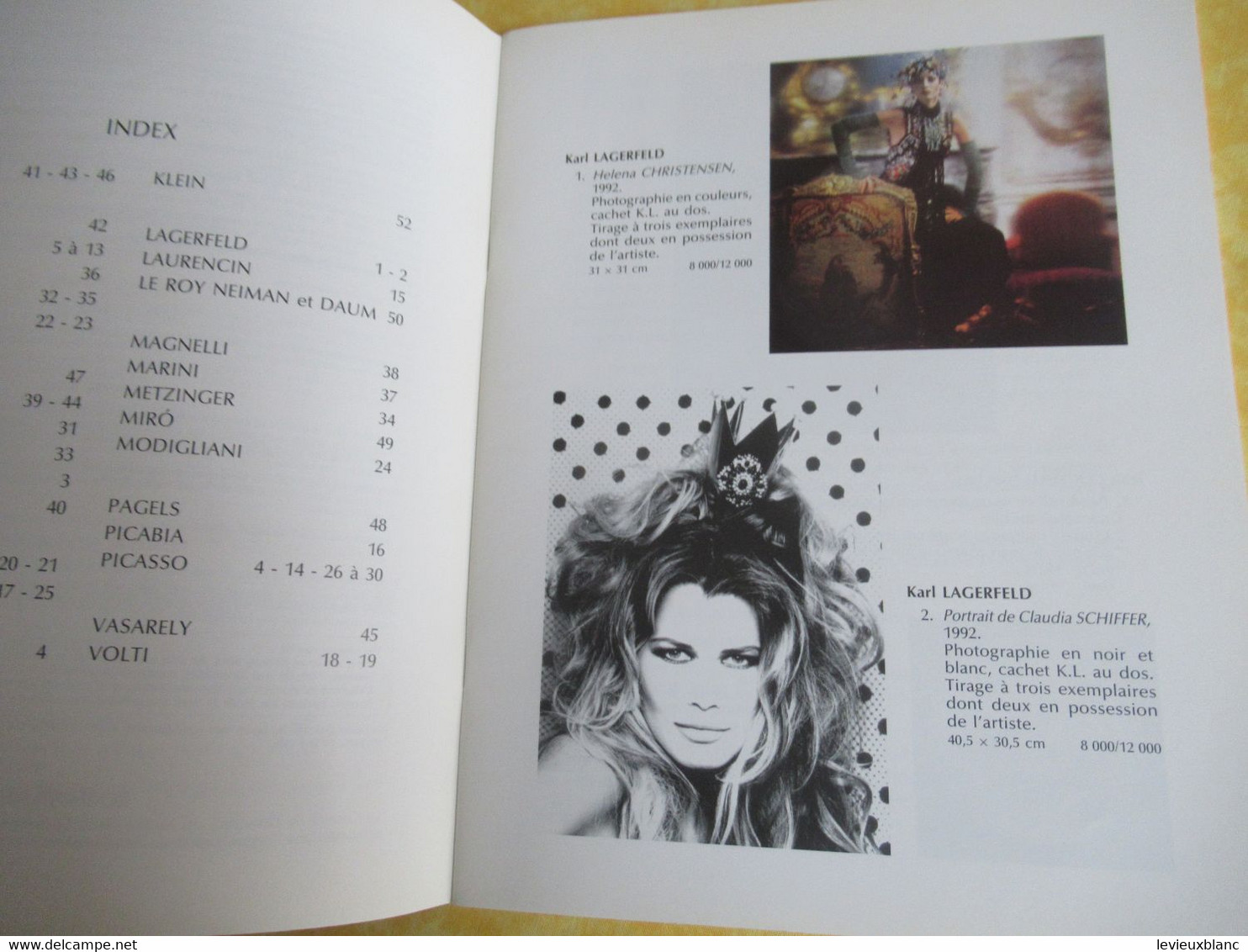 Vente Aux Enchères /L'Art Moderne à Monte-Carlo/ Etude TAJAN/Hôtel De Paris/ 1995                    CAT291 - Magazines & Catalogues