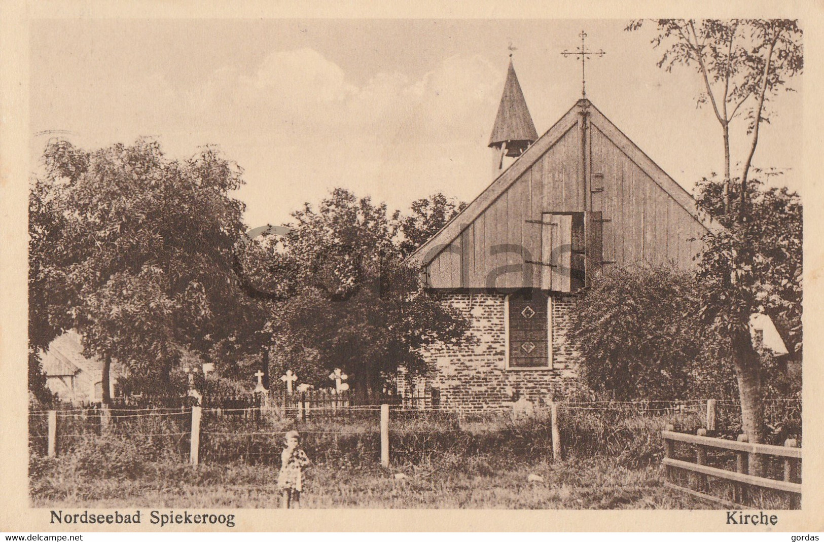 Germany - Nordseebad Insel Spiekeroog - Kirche - Wittmund