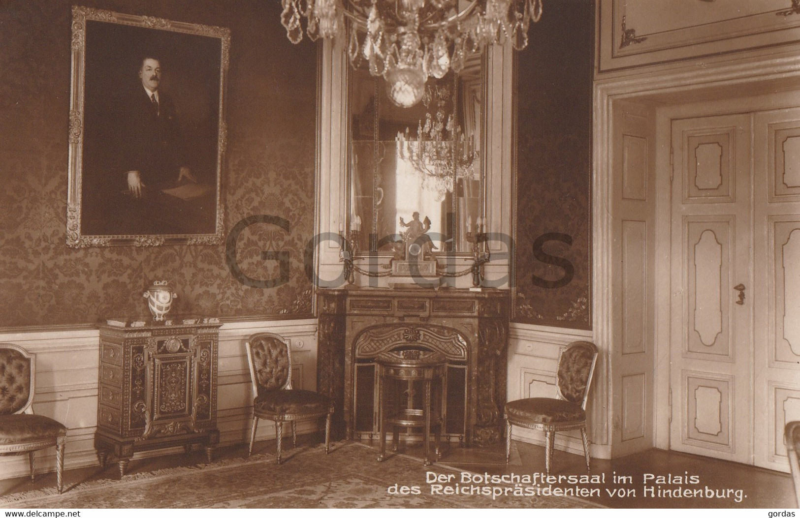 Germany - Hindenburg - Der Botschaftersaal Im Palais Des Reichspraesidenten - Stendal