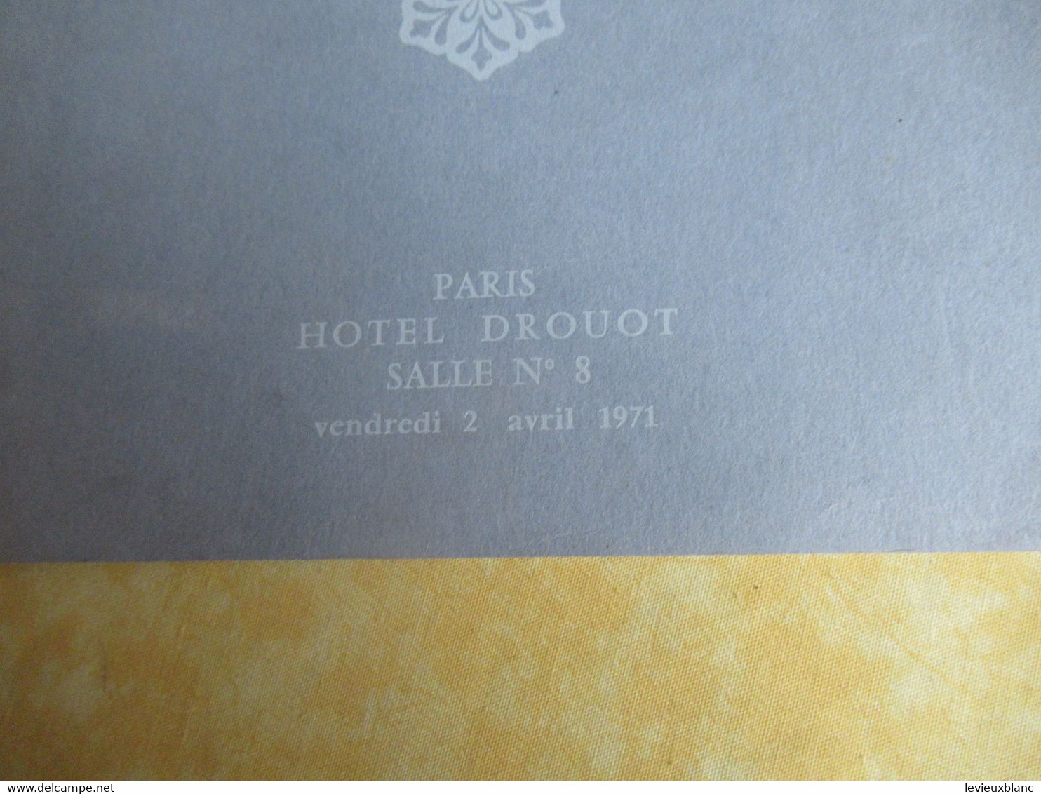 Vente Aux Enchères /Hôtel DROUOT/ Bijoux, Argenterie,Objets De Vitrine / ADER-PICARD/1971  CAT292 - Magazines & Catalogues