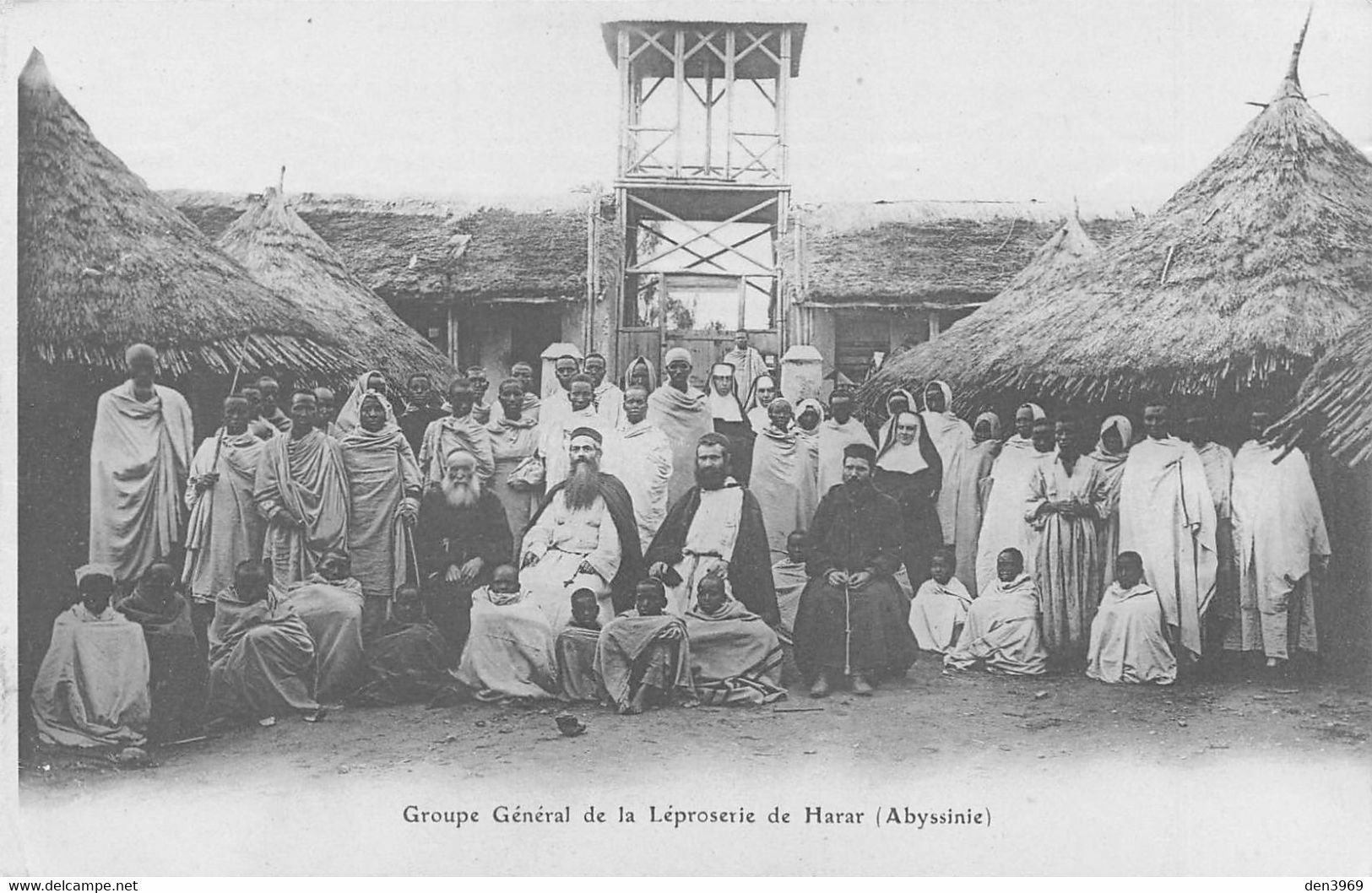 Afrique - ETHIOPIE - Harar - Groupe Général De La Léproserie (Abyssinie) - Lépreux - Ethiopie