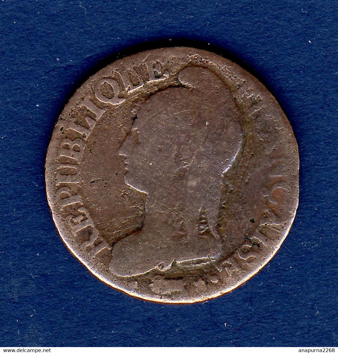 FRANCE..... CINQ CENTIMES DUPRE....AN 7 A - 1792-1804 1ère République (An I – An XII)