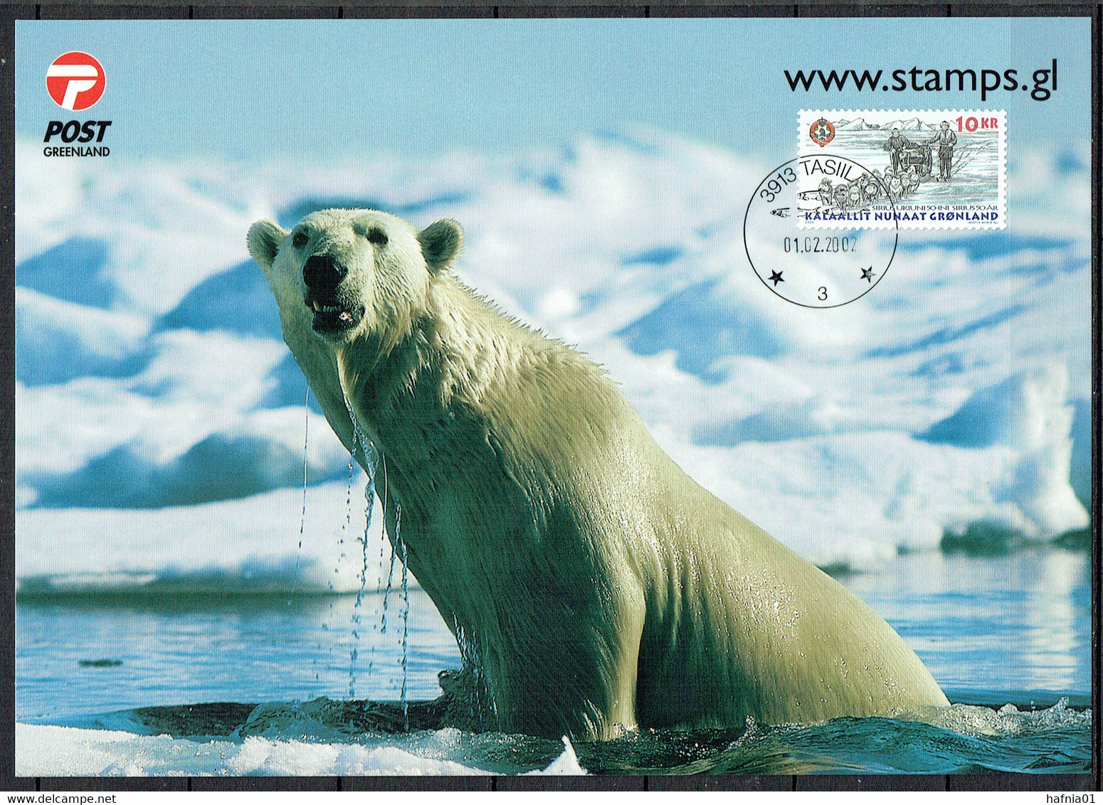 Greenland 2004. Maxi Card, Cancelled Tasiilaq. - Cartes-Maximum (CM)