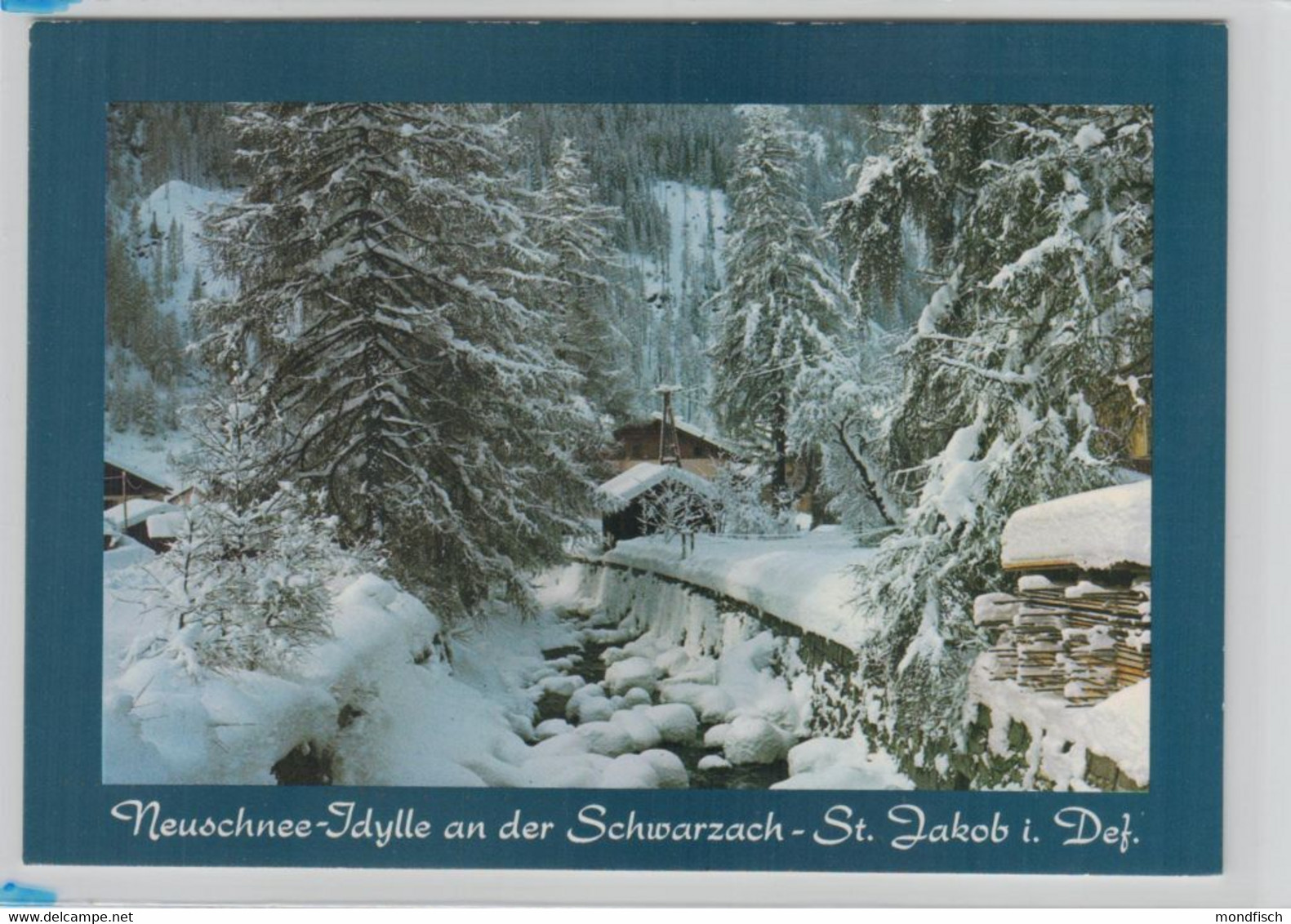 St. Jakob Im Def. - Neuschnee Idylle An Der Schwarzach - Defereggental